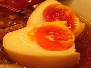 中野都立家政麺や七彩味付け玉子.JPG